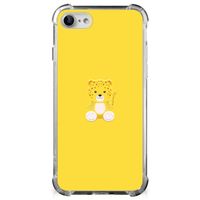 iPhone SE 2022/2020 | iPhone 8/7 Stevig Bumper Hoesje Baby Leopard - thumbnail