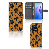 Telefoonhoesje met Pasjes voor OPPO Reno8 Pro Snakes - thumbnail