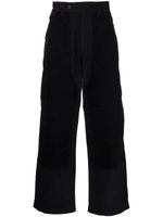 White Mountaineering pantalon droit à coupe quatre poches - Noir