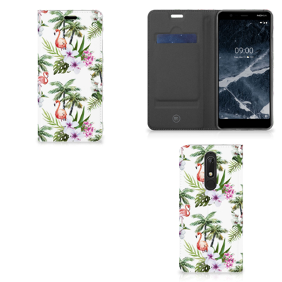 Nokia 5.1 (2018) Hoesje maken Flamingo Palms Nokia 5.1 (2018) Hoesje maken Flamingo Palms