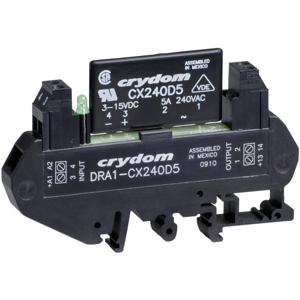 Crydom Halfgeleiderrelais DRA1-CXE240D5 5 A Schakelspanning (max.): 280 V/AC Schakelend bij overbelasting 1 stuk(s)