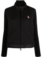 Moncler Grenoble veste à empiècements contrastants - Noir