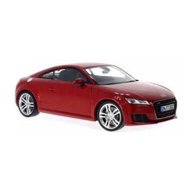Modelauto Audi Tt Coupe Rood 17 X 7 X 5 Cm - Schaal 1:24 - Speelgoedauto - Miniatuurauto