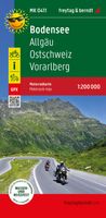 Wegenkaart - landkaart MK0411 Motorkarte Bodensee - Allgäu - Ostschwei