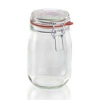 Leifheit 3193 Weckpot met Beugelsluiting 1140 ml Glas/RVS - thumbnail