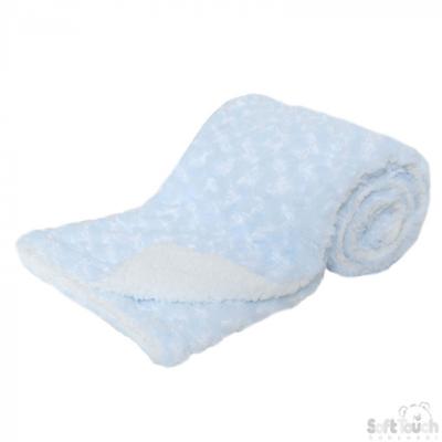 Soft Touch deken Deluxe Rose Mink 70 x 100 cm fleece