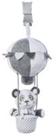 Saro hangfiguur heteluchtballon met rammelaar beer grijs