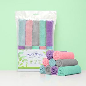 Herbruikbare babydoekjes (x10) BAMBINO MIO wolk