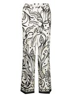 F.R.S For Restless Sleepers pantalon palazzo en soie - Blanc - thumbnail