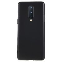 Anti-Vingerafdruk Mat OnePlus 8 TPU Hoesje - Zwart