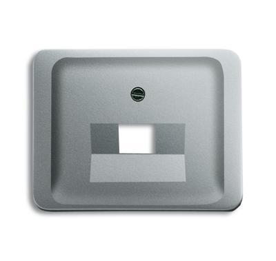 Busch-Jaeger Alpha Exclusive centraalplaat voor UAE-datacontactdoos, titanium