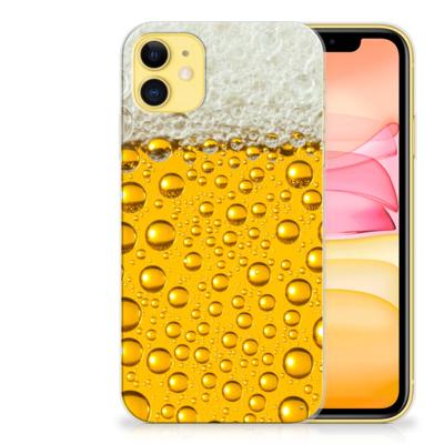 Apple iPhone 11 Siliconen Case Bier Apple iPhone 11 Siliconen Case Bier