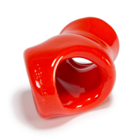 Oxballs Unit-X Stretch - Sporty Sleek Cocksling with Extended Ballstretcher Base - Red - thumbnail