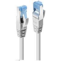 LINDY 47130 RJ45 Netwerkkabel, patchkabel CAT 6A S/FTP 0.30 m Grijs 1 stuk(s) - thumbnail