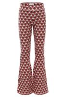 LOOXS Little Meisjes broek - Retro jacquard