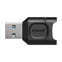 Kingston MobileLite Plus (MLPM) microSD-kaartlezer USB 3.1 microSDHC/SDXC UHS-II,Zwart