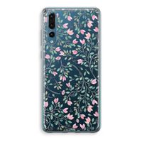 Sierlijke bloemen: Huawei P20 Pro Transparant Hoesje