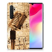 Xiaomi Mi Note 10 Lite Siliconen Hoesje met foto Bladmuziek