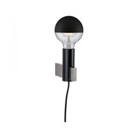 Paulmann Aik 79762 Wandlamp E27 Zwart - thumbnail