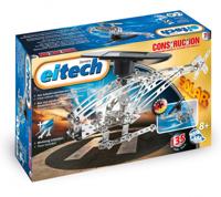 Eitech constructieset helikopter solar staal zilver 138 delig