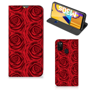 Samsung Galaxy M30s | M21 Smart Cover Red Roses