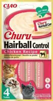 INABA CHURU HAIRBALL CHICKEN RECIPE 4X14GR - thumbnail