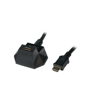 LogiLink CH0041 HDMI-kabel HDMI Verlengkabel HDMI-A-stekker, HDMI-A-bus 1.50 m Zwart 4K UHD LogiLink CH0041 HDMI-kabel HDMI Verlengkabel HDMI-A-stekker, HDMI-A-bus 1.50 m Zwart 4K UHD