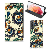 Telefoon Hoesje Samsung Galaxy S21 Barok Flower