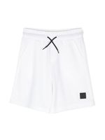 BOSS Kidswear short de sport à patch logo - Blanc