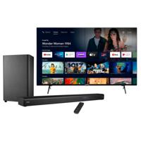 BundelDEAL ! LIFE® X14398 Android TV, 108 cm (43'') Ultra HD + MEDION® LIFE® P64377 3.1.2. Soundbar
