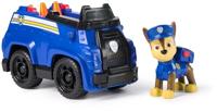 PAW Patrol, politieauto van Chase, speelgoedauto met verzamelfiguur, duurzaam speelgoed