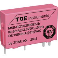 ZDAuto I/O module BOS05800E2Zb Aansluiting: soldeerpennen · Schakelspanning (maximaal): 250 V/AC · Schakelstroom (maximaal): 800 mA · Type contact: 1