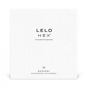 Lelo HEX Condooms ( Doosje 36 Stuks)