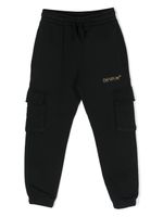 Off-White Kids pantalon de jogging à rayures Diag - Noir