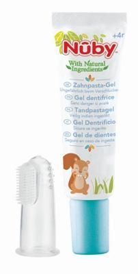 Nuby Citroganix tand-en vleesgel & vingertandenborstel Nuby Citroganix tand-en vleesgel & vingertandenborstel