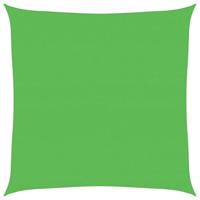 vidaXL Zonnezeil 160 g/m² 4x4 m HDPE lichtgroen