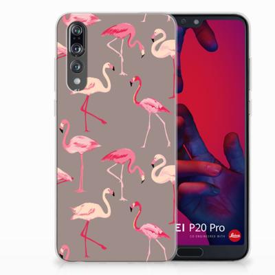 Huawei P20 Pro TPU Hoesje Flamingo Huawei P20 Pro TPU Hoesje Flamingo