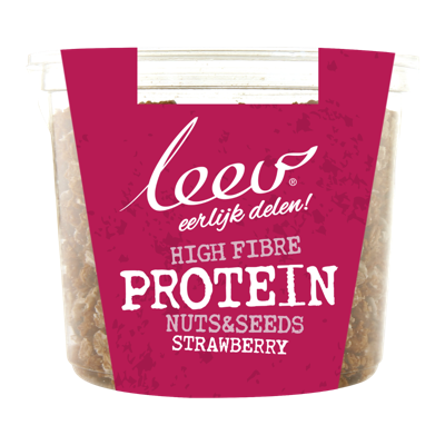 Leev Cup Protein Nuts & Seeds Strawberry Leev Cup Protein Nuts & Seeds Strawberry