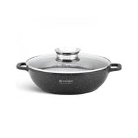 Edënbërg Stonetec Line - Luxe Wokpan - Ø 28 Cm - 3.7l - 3-laags Anti-aanbaklaag