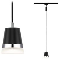 Paulmann Cone 230V-railsysteem lamp, Hanglamp URail GU10 Zwart (mat)