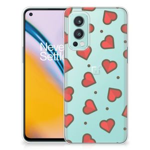 OnePlus Nord 2 5G TPU bumper Hearts