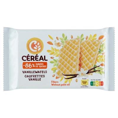 Cereal Vanillewafels Suikervrij Maltitol, 90g, 1 Units