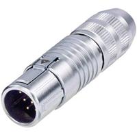 Neutrik MSCM12 ronde stekker stekker, rechte serie (ronde stekkerverbinding): miniCON totaal aantal polen: 12 1st