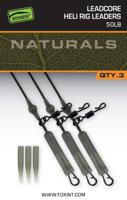 Fox Naturals Leadcore Heli Rig Leaders 3st.