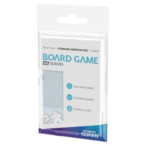 Ultimate Guard Premium Soft Sleeves for Board Game Cards Standard American (60)