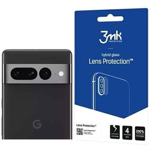 Google Pixel 7a 3MK Hybrid Cameralensbeschermer - 4 St.