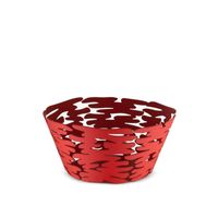 Alessi Barket Schaal rood RVS 21 cm