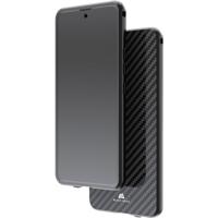 Black Rock 360° glazen beschermhoes voor Samsung Galaxy A54, zwart