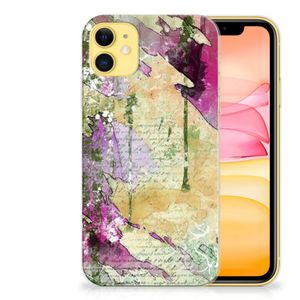 Hoesje maken Apple iPhone 11 Letter Painting