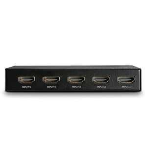 LINDY 5 Port HDMI 18G Switch HDMI-switch 5 poorten Met afstandsbediening 3840 x 2160 Pixel